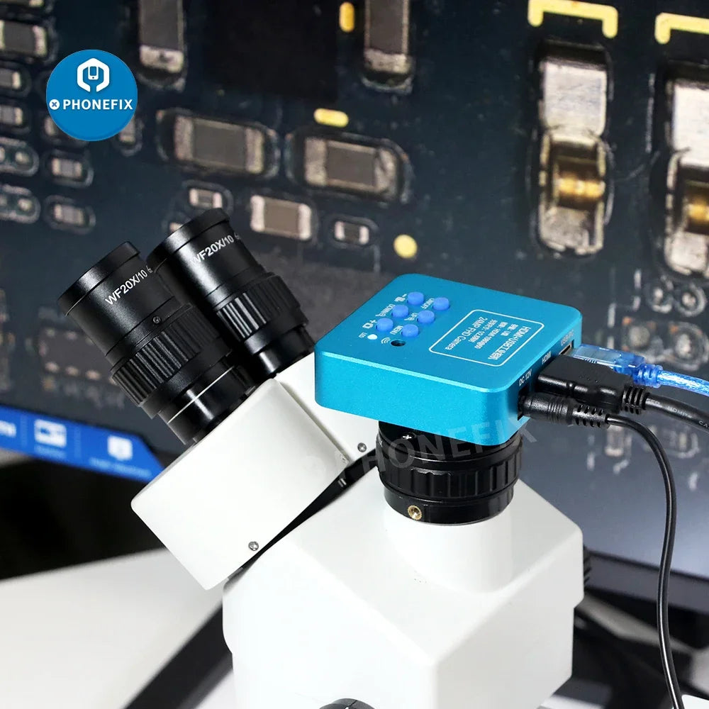 24MP Industry Video Microscope Camera - Precision Repairs Tool