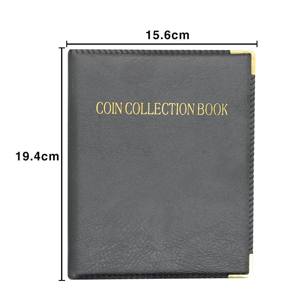 D&D 480 Pockets Coin Collection Album - 20 Pages for 20/25/27/30mm Coins