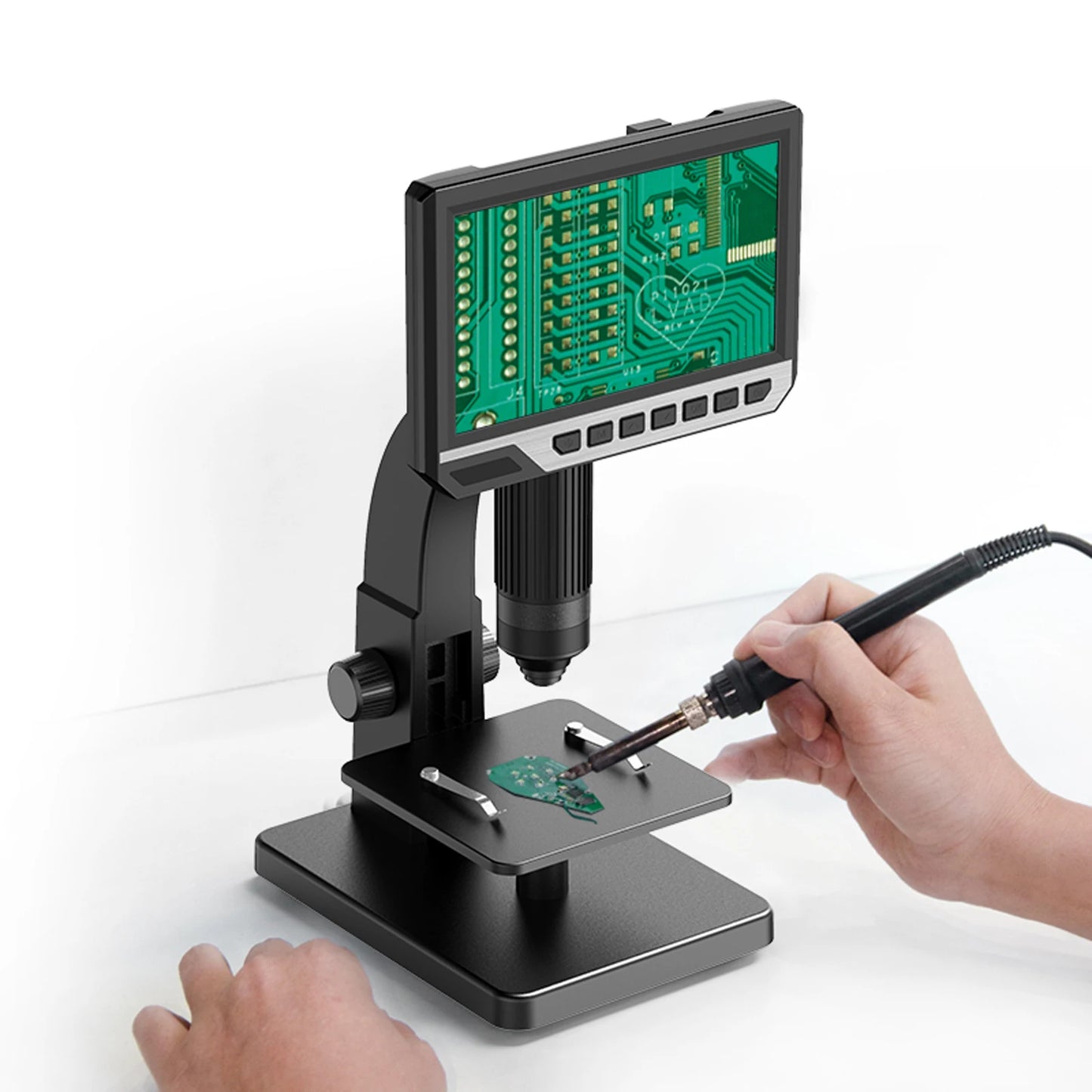 Versatile TOMLOV 2000X Microscope: Perfect for Detailed Coin and Banknote Inspection