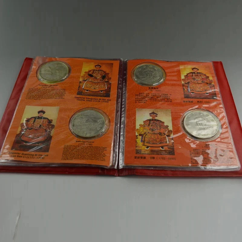 Exquisite Chinese Collectibles - 12 Emperors of Qing Dynasty Silver Coins