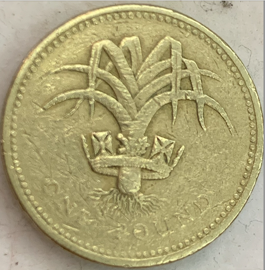 Historical 1985 United Kingdom 1 Pound Coin - Limited Edition Gem