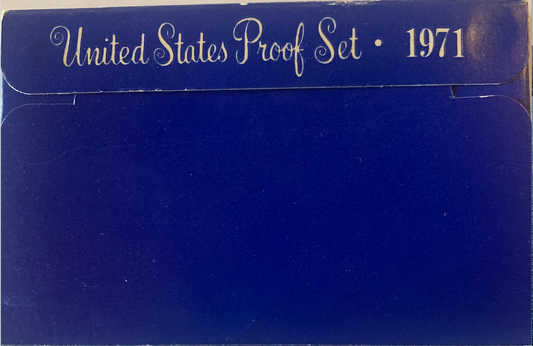 1971-S U.S. Mint Proof Set - 5 Coins in Original Packaging