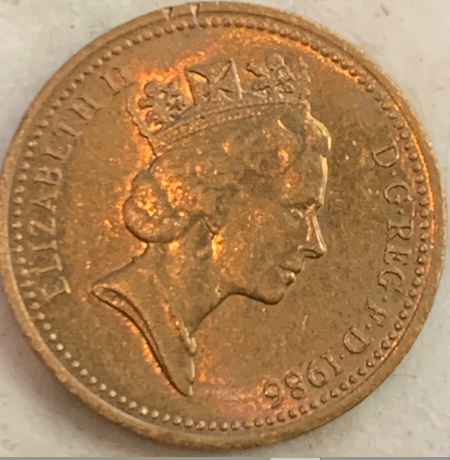 Rare UK 1 Penny Coins (1982-1984) - Elizabeth II Era