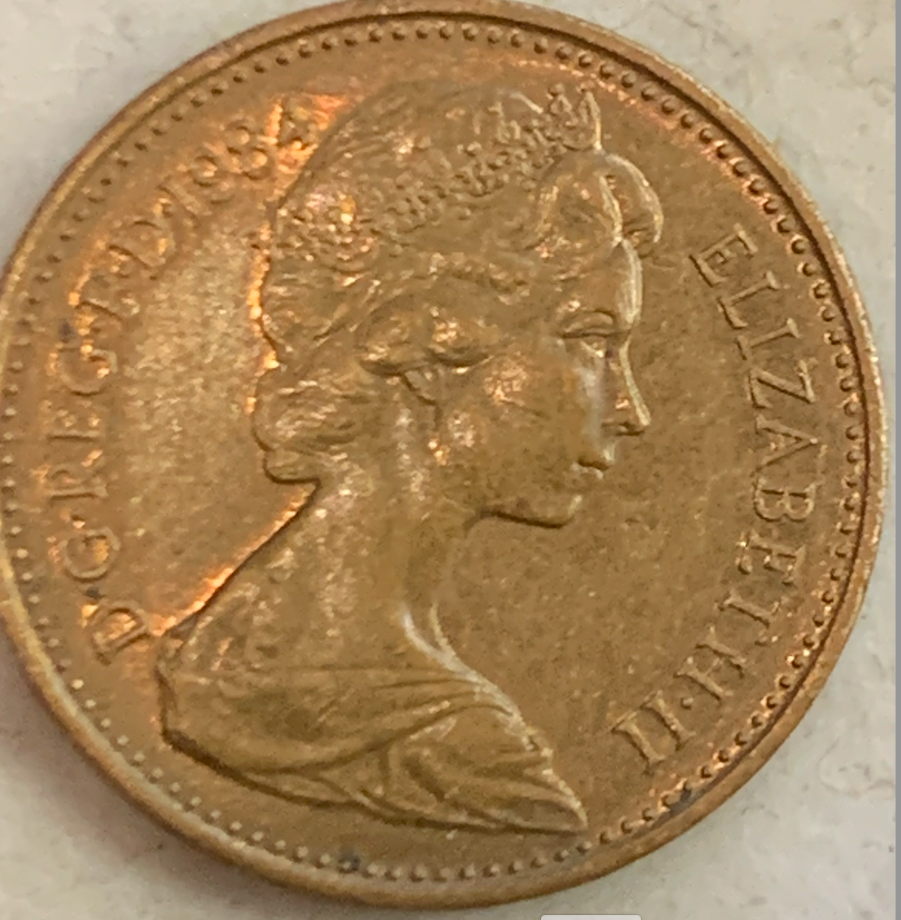 Rare UK 1 Penny Coins (1982-1984) - Elizabeth II Era