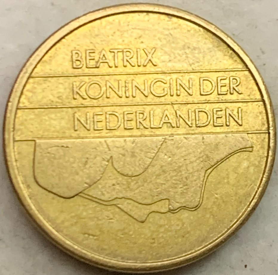 Rare Netherlands 5 Gulden Coins - 1988 And 1993 Editions