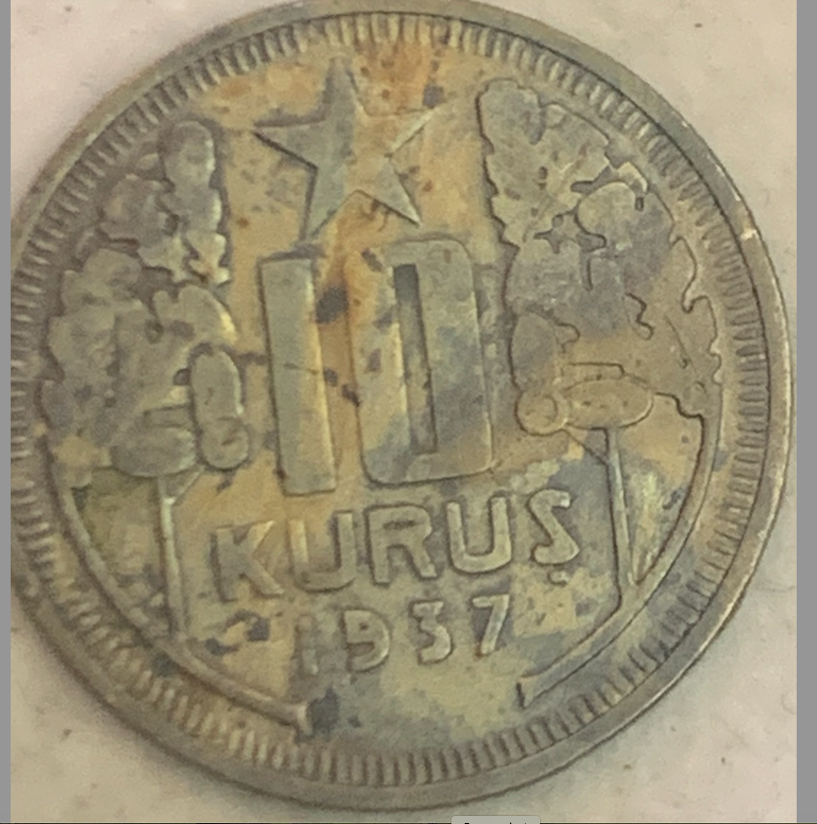 Turkey 10 Kurus (1937) - Limited Mintage Collectible