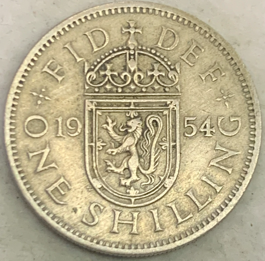 Rare United Kingdom 1 Shilling Coin