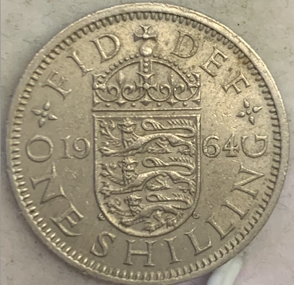 Rare United Kingdom 1 Shilling Coin