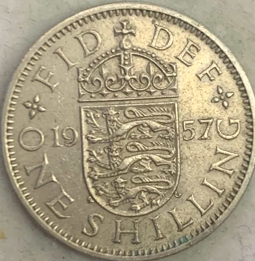 Rare United Kingdom 1 Shilling Coin