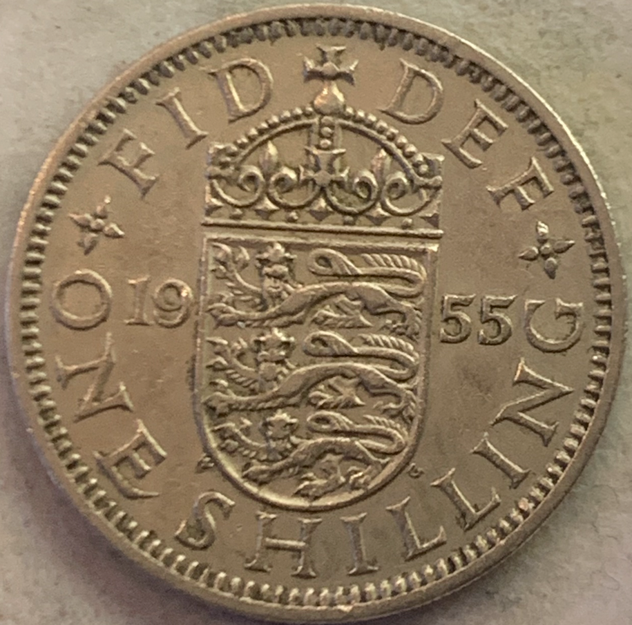 Rare United Kingdom 1 Shilling Coin