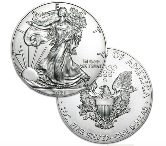 2021 Silver Eagle (Type 1) - Historic Final Issue, 1 Oz .999 Pure Silver