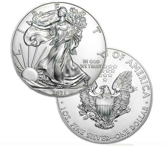 2021 Silver Eagle (Type 1) - Historic Final Issue, 1 Oz .999 Pure Silver