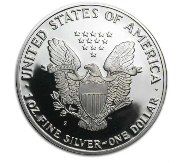 1992 Proof Silver American Eagle - 1 Oz .999 Pure, Limited Mintage