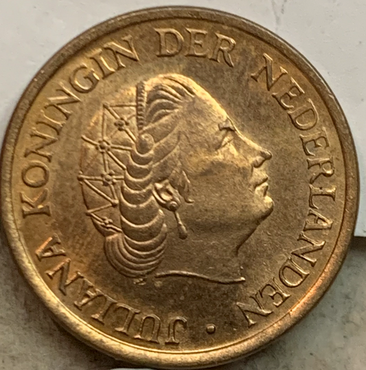 Netherlands 5 Cents 1950-1980 – Rare Bronze Coin from Queen Juliana’s Reign