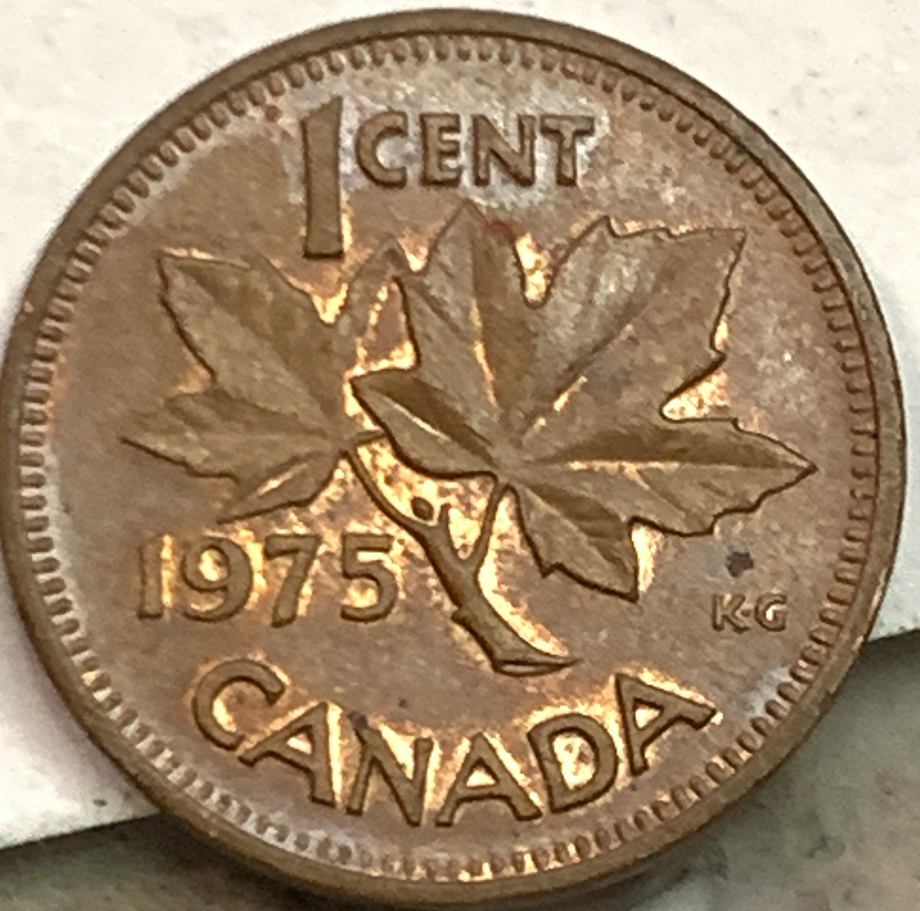 Collectible 1965-1979 Canada 1 Cent – Queen Elizabeth II Era