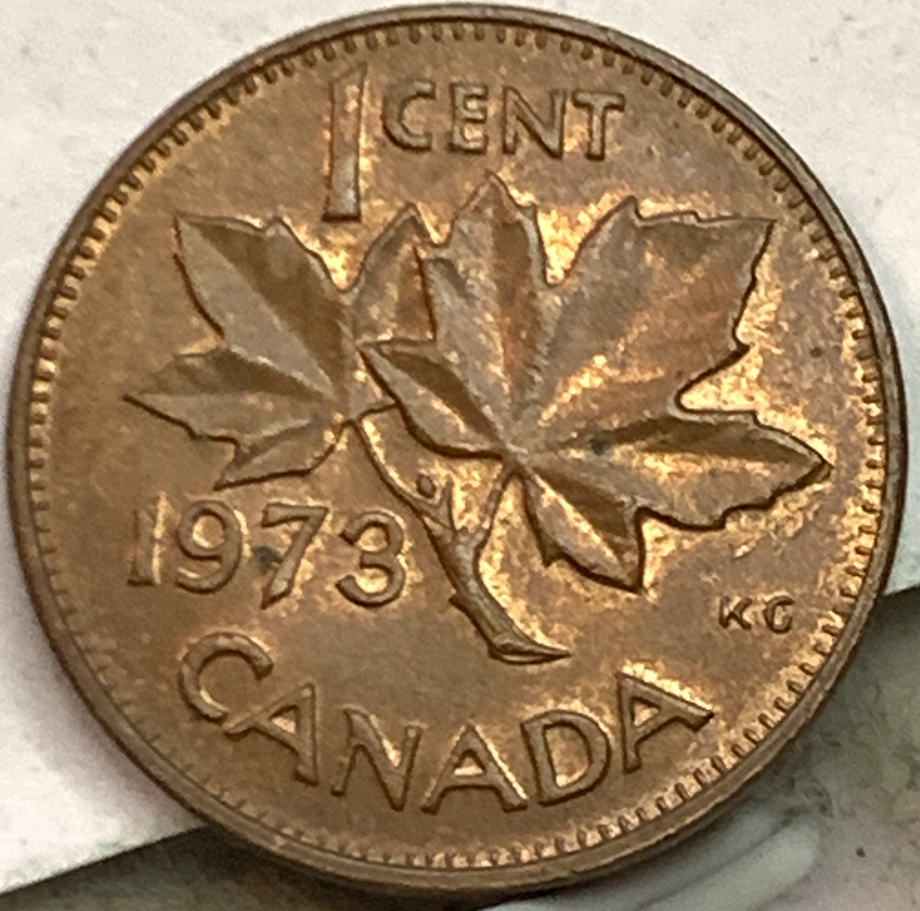 Collectible 1965-1979 Canada 1 Cent – Queen Elizabeth II Era