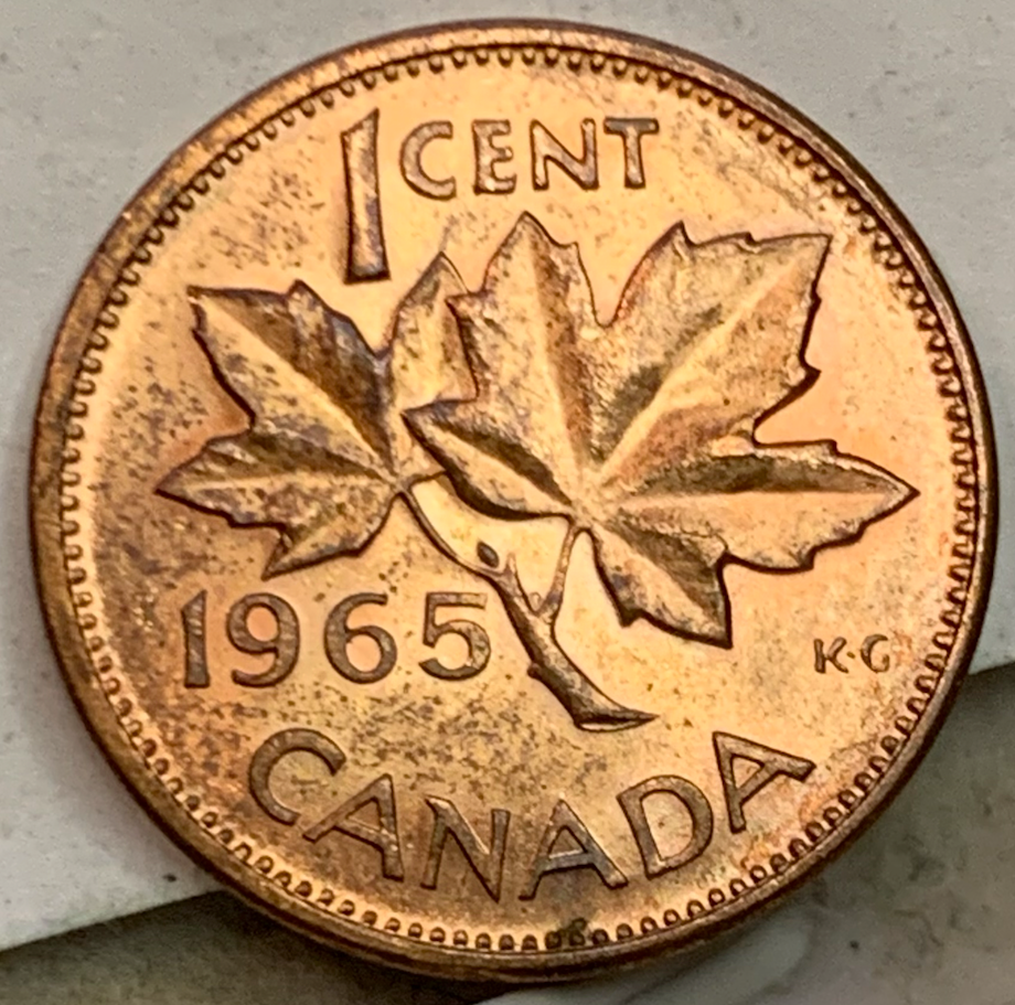 Collectible 1965-1979 Canada 1 Cent – Queen Elizabeth II Era