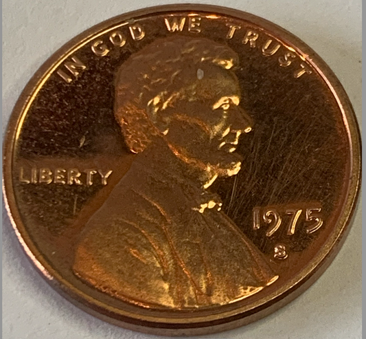 Exclusive 1975-S Lincoln Cent Proof Coin – Rare Mint Error Opportunity!