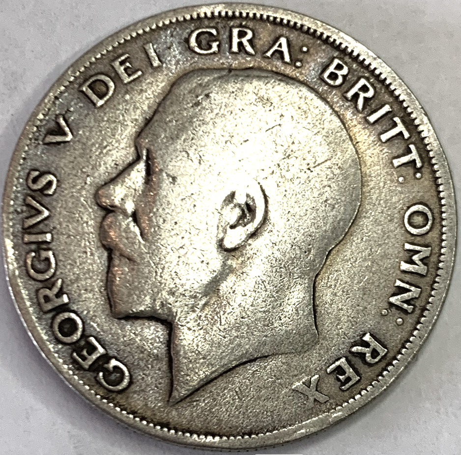 Sought-After 1921 Half Crown – Rare George V Era Circulation Coin