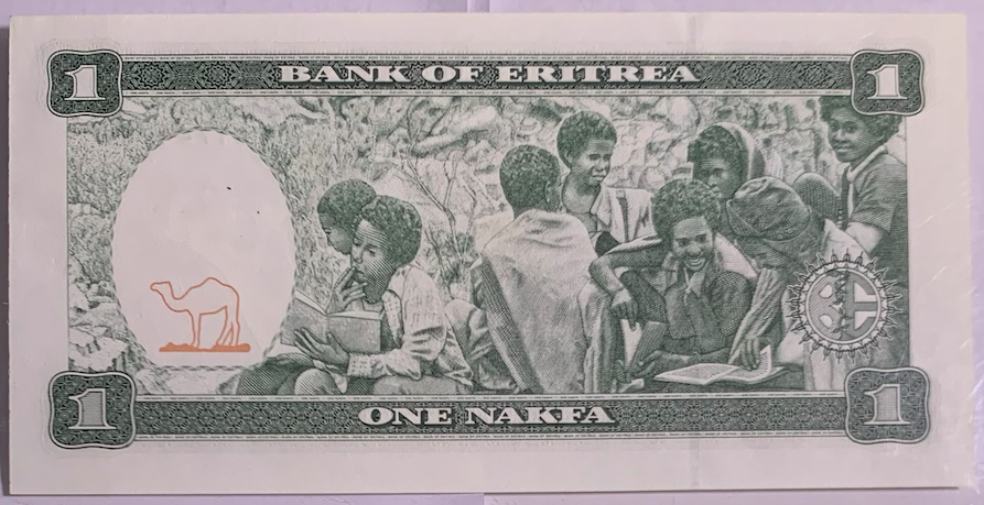 PMG 66 Graded 1 Nakfa Banknote – Rare 1997 Eritrean Currency