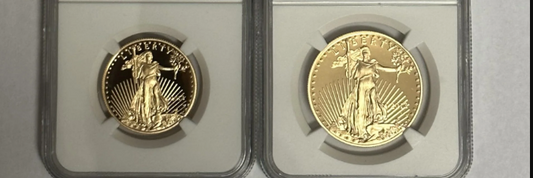 Rare 2013-W Proof Gold American Eagle Set PF70 UC - Moy Signature Collection