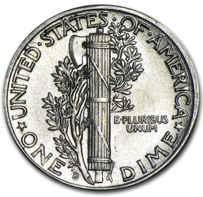 Collectible 90% Silver Mercury Dimes (1916-1945) - Brilliant Uncirculated”