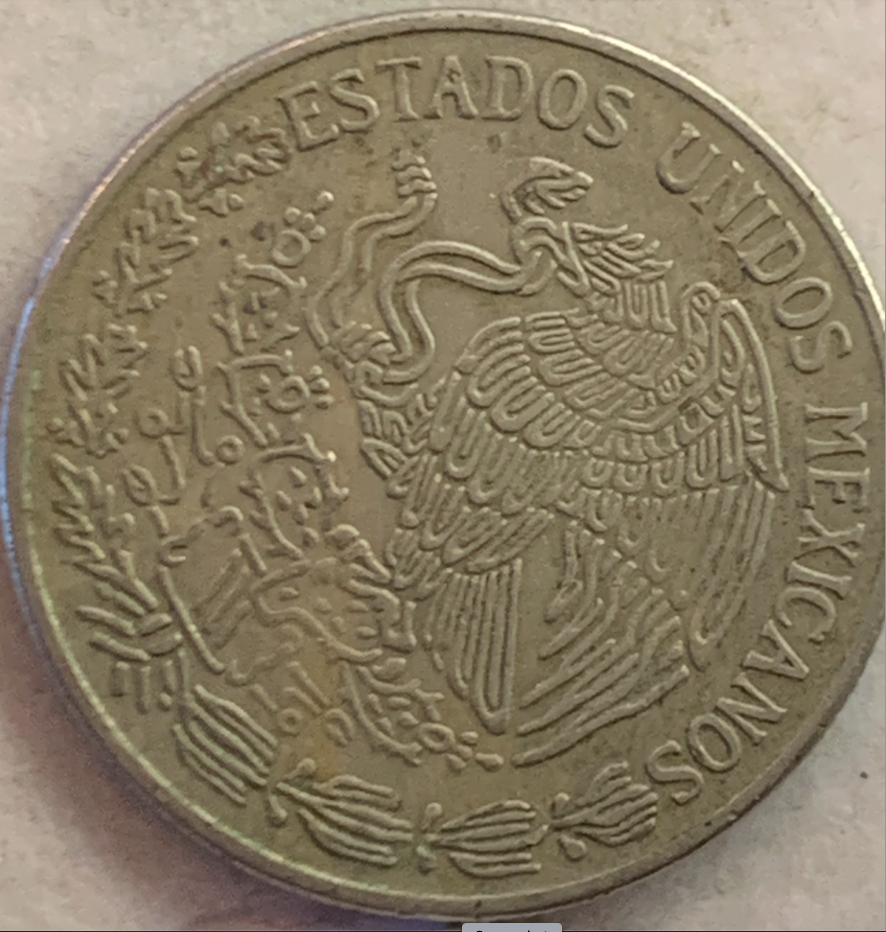 Historic 1970-1983 Mexico 1 Peso Coin