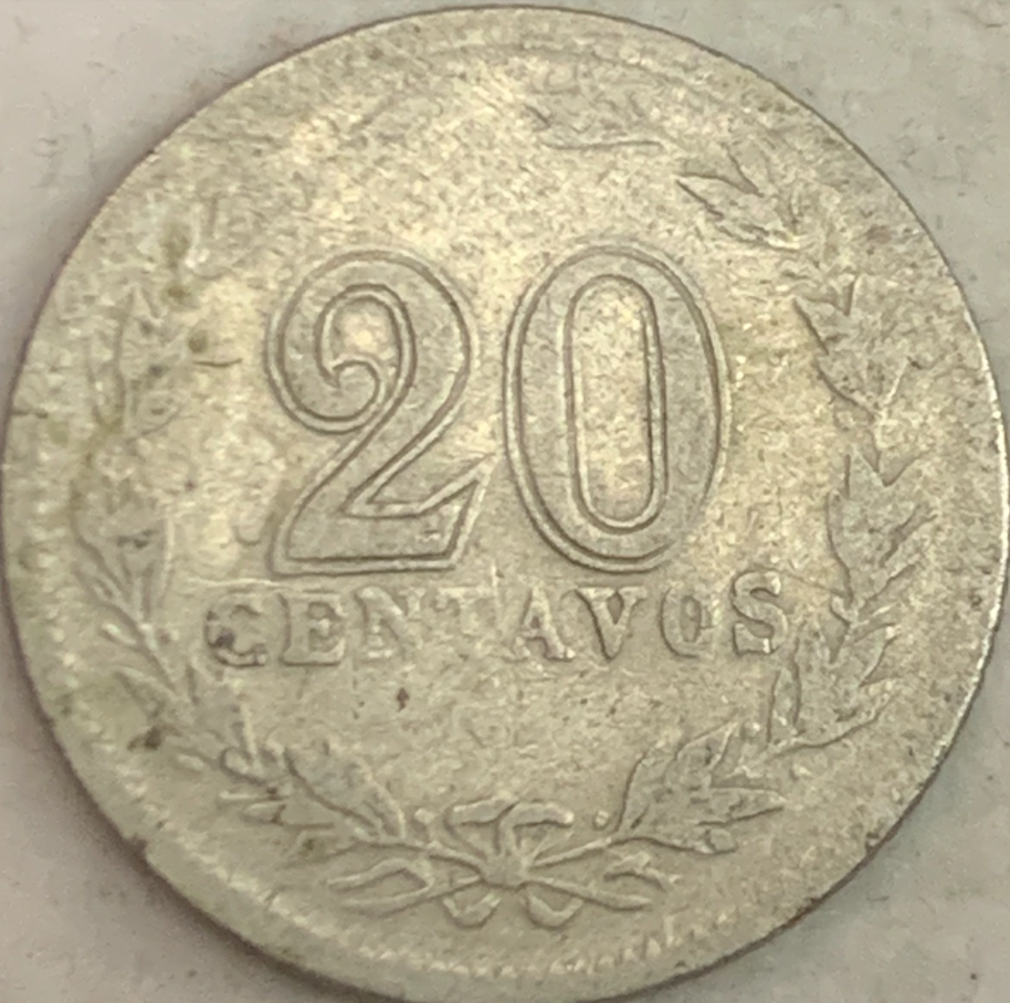 Rare Argentina 10 Centavos 1926 & 1928 - Limited Mintage