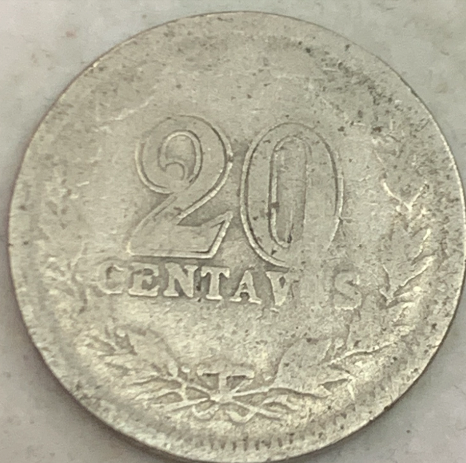 Rare Argentina 10 Centavos 1926 & 1928 - Limited Mintage