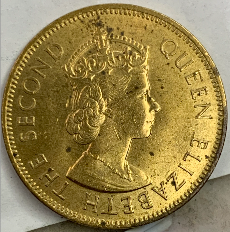 Rare 1965 Jamaica 1 Penny – Queen Elizabeth II, Only 1.2 Million Produced