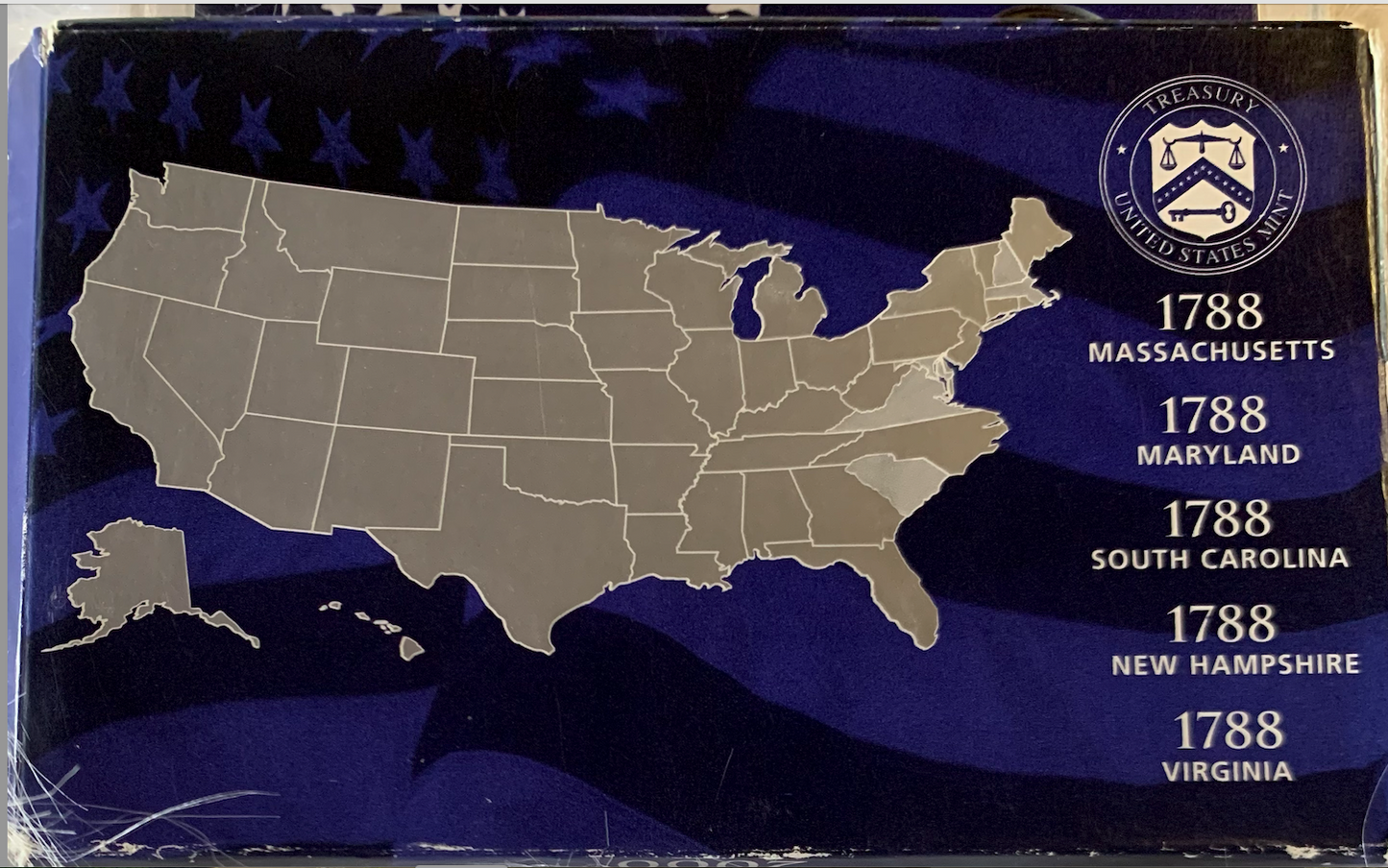 2000-S / 2001-S US Mint 50 State Quarters Proof Sets – Original Boxes/ COAs – Rare Collectibles”