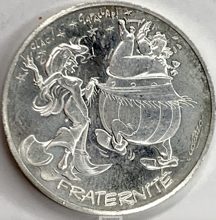 Exclusive 2015 France 10 Euro Coin – Asterix Series | Only 125,000 Minted