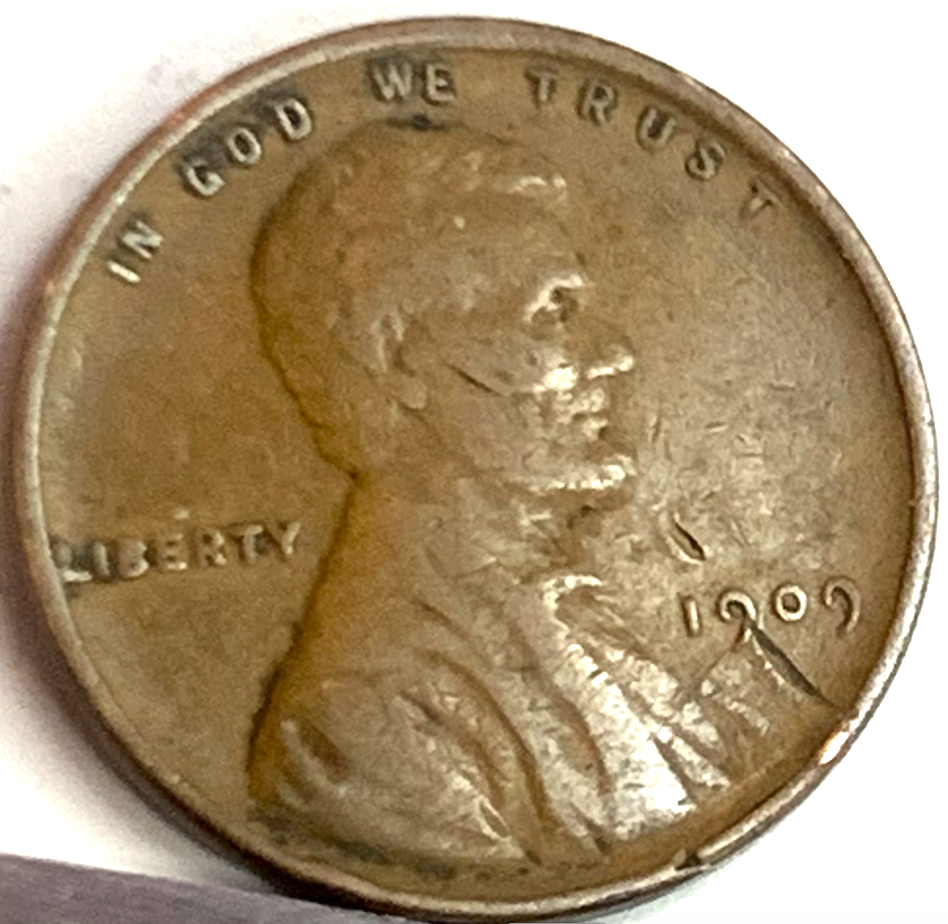 1909 USA Wheat Penny: Rare VDB Lincoln Cent – A True Collector’s Gem!