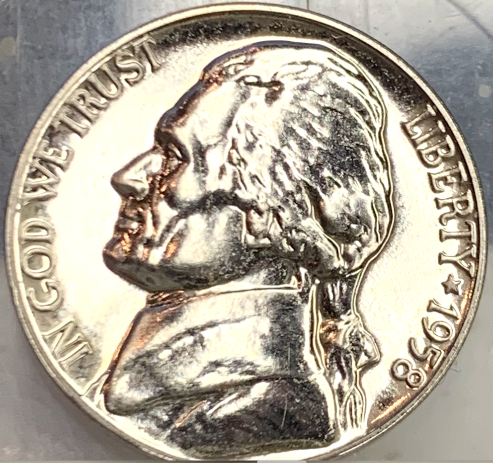 Extremely Rare 1958 Jefferson Proof Nickel – Only 875,652 Minted!