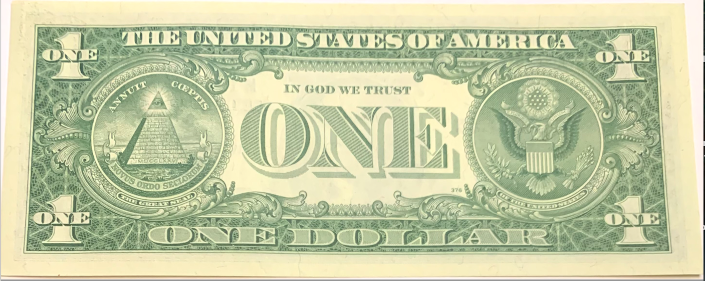 Historical Gem: US 1 Dollar Silver Certificate Blue Seal Series 1957-A