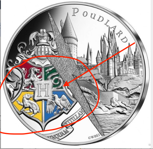 Exclusive Harry Potter Hogwarts Silver Coin – Only 75,000 Minted!