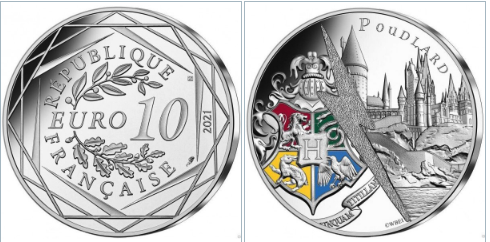 Exclusive Harry Potter Hogwarts Silver Coin – Only 75,000 Minted!