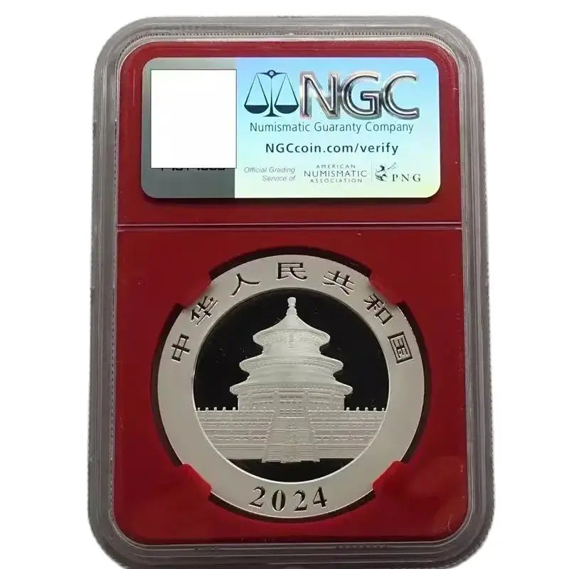 2024 Silver Panda Coin - Perfect Christmas Gift, NGC MS70