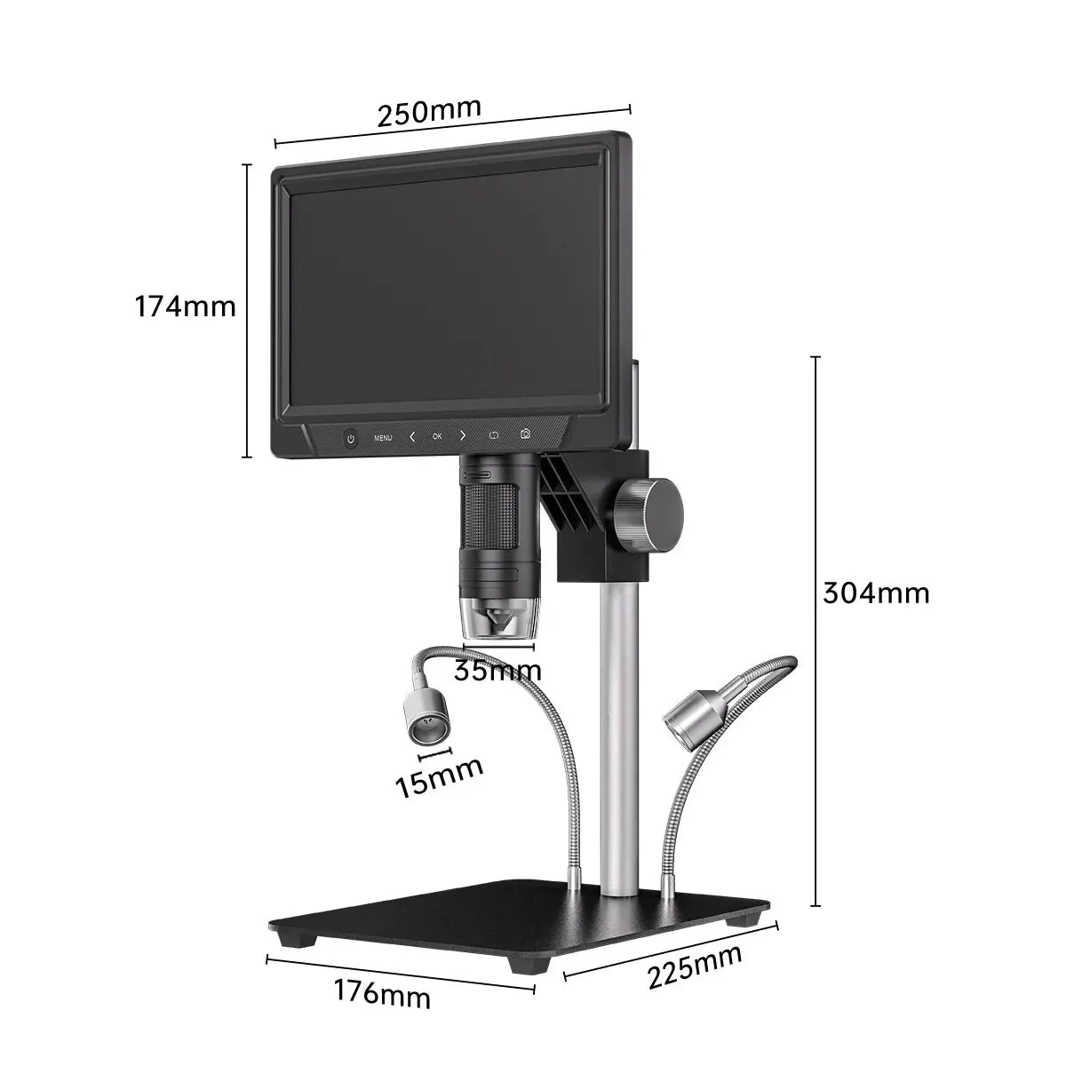 Ultimate 1200X Digital Microscope for Soldering & Coin Collecting with Remote Control"