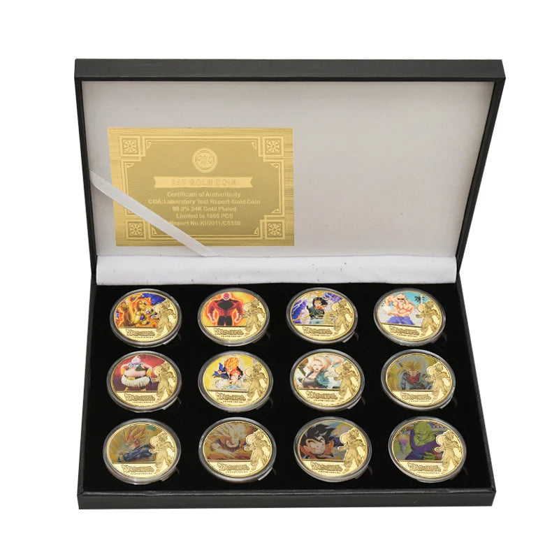 Exclusive Dragon Ball Gold Coin - Perfect for Anime Fans & Collectors"