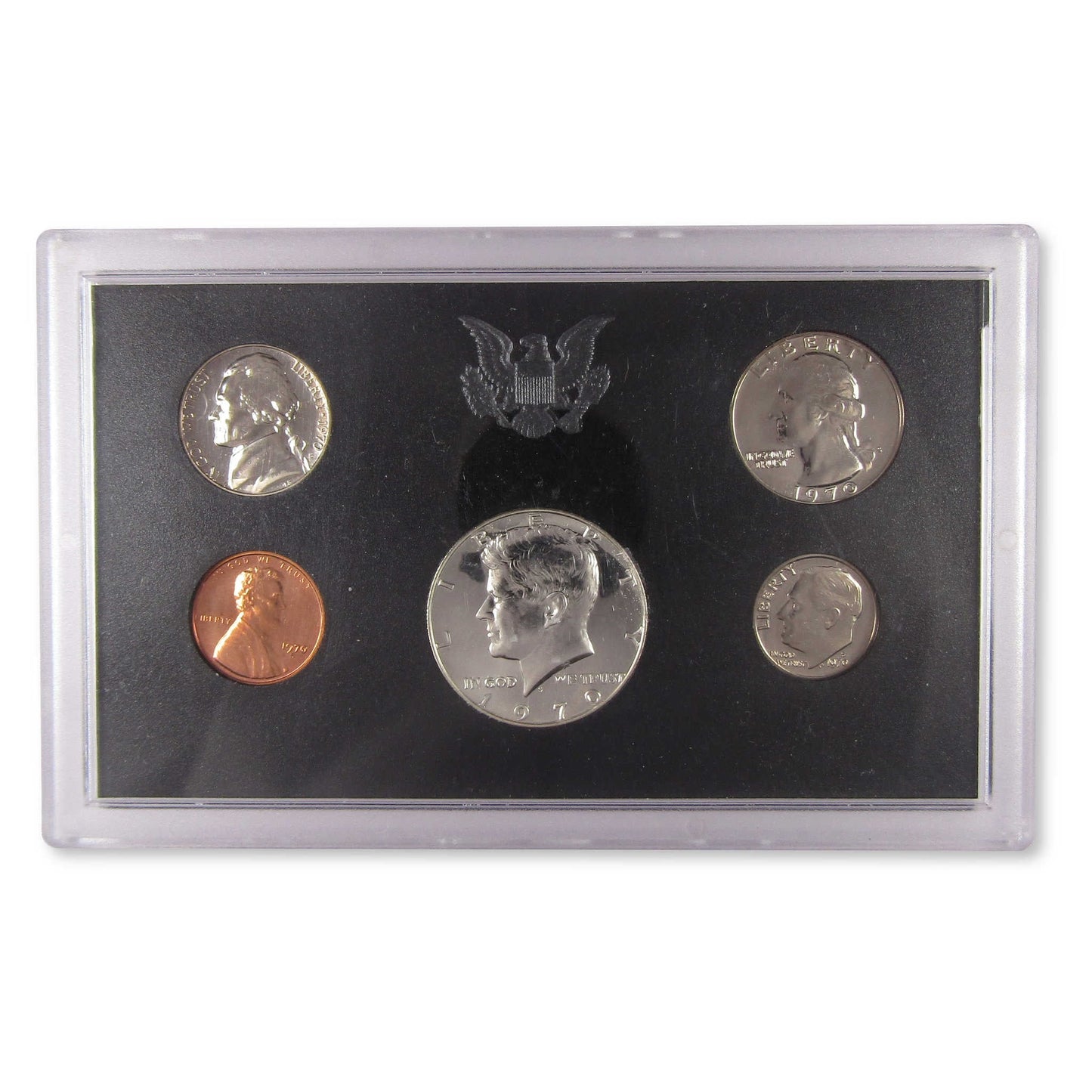 1970 Proof Set with Small Date Cent U.S Mint Government Packaging OGP