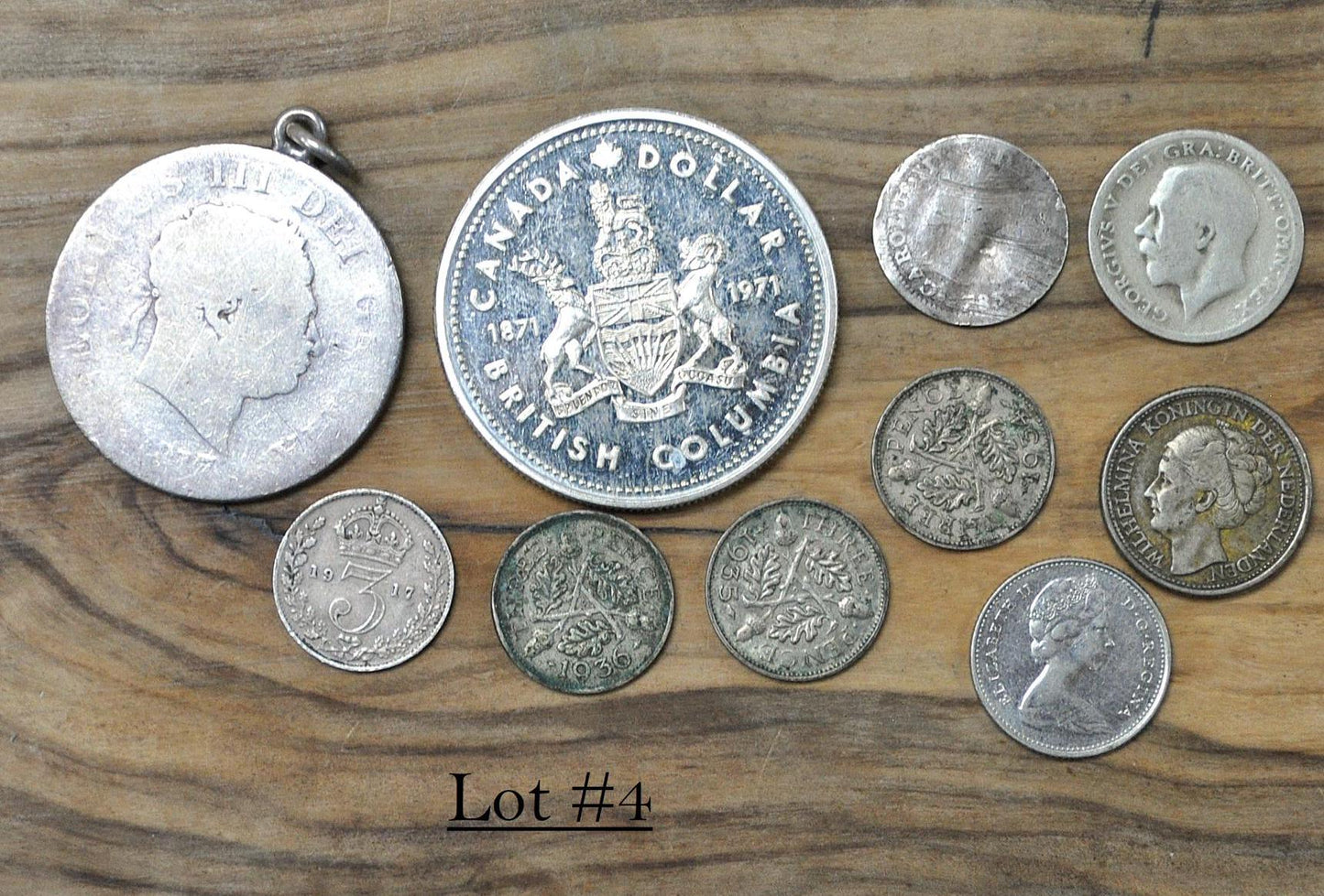 Lot of World Silver Coins - Multiple Lots Available, Check It Out! - Cool / Unique Silver Coin Lot - Old Silver Coins - Large Coin Lot!