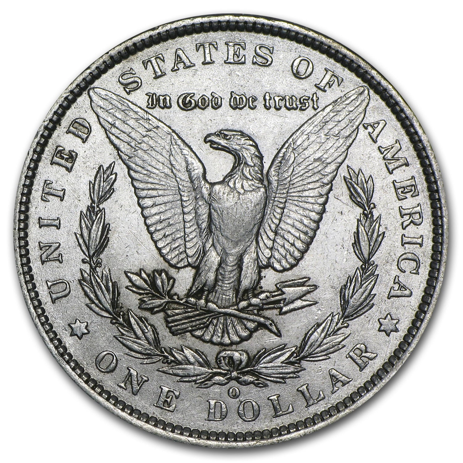 1889-O Morgan Dollar AU