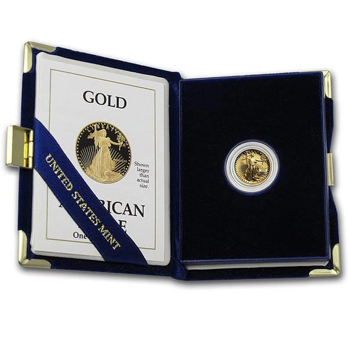 U.S. Mint, 1/10 Oz Proof Gold Eagle Coins, Bullion