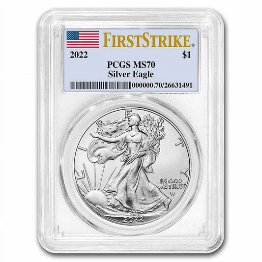 2022 American Silver Eagle MS-70 PCGS (Firststrike®)