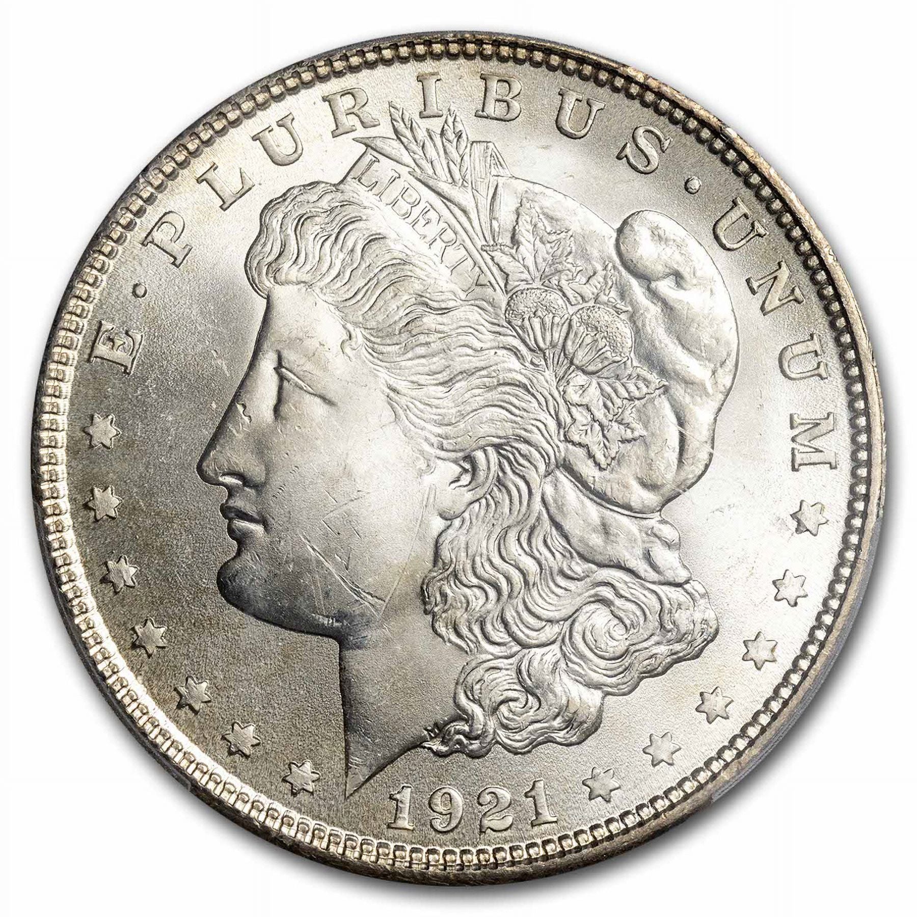 1921 Morgan Dollar MS-64 PCGS