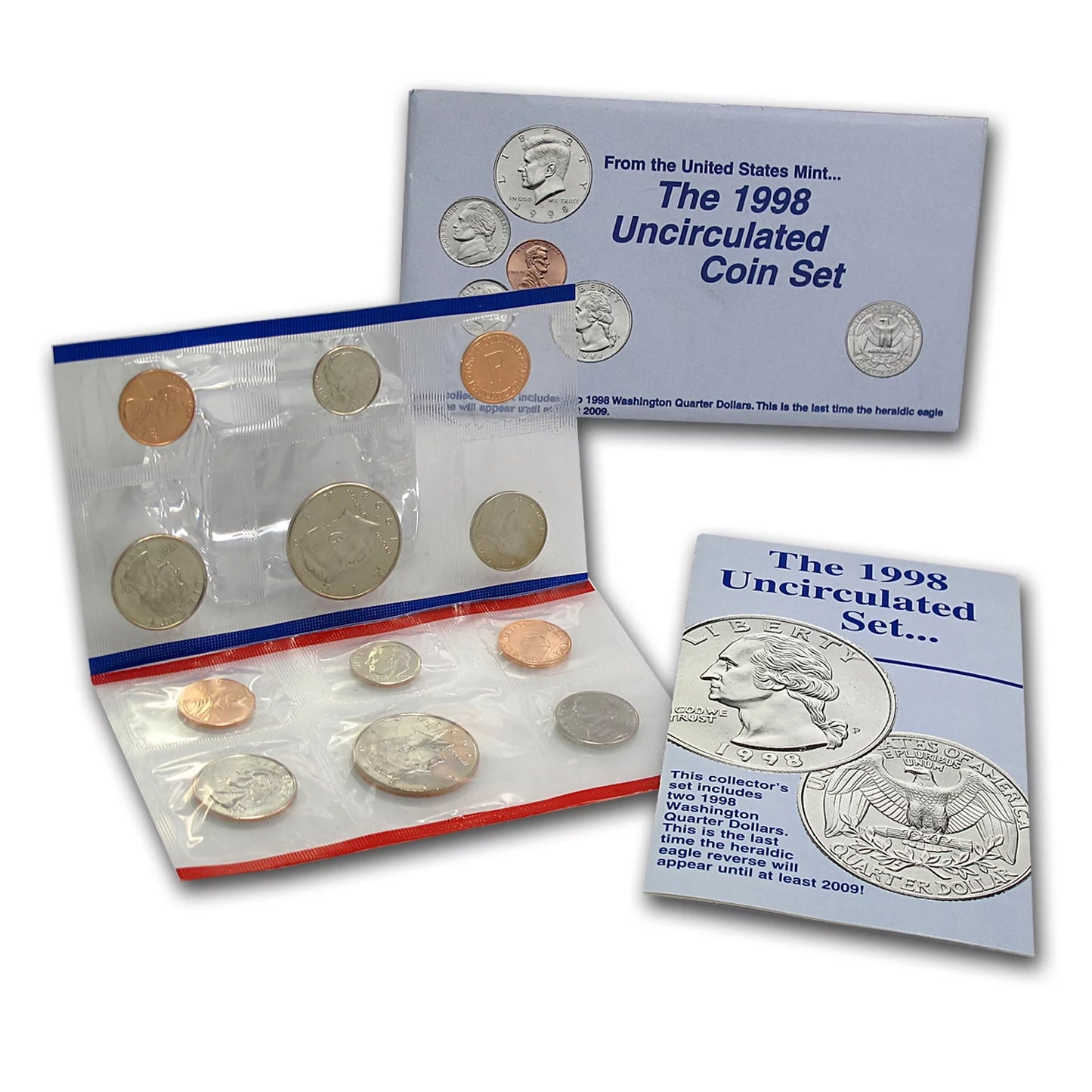 1998 Uncirculated Coin Set U.S Mint Original Government Packaging OGP