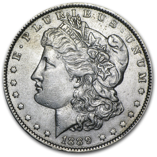 1889-O Morgan Dollar AU