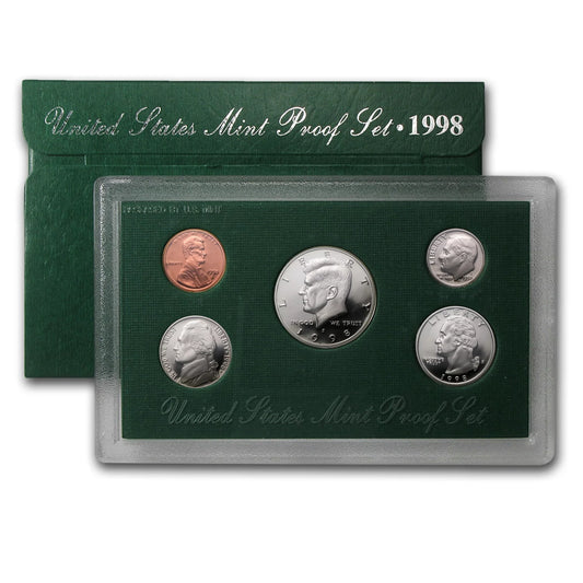 1998 U.S. Proof Set in Original Government Packaging