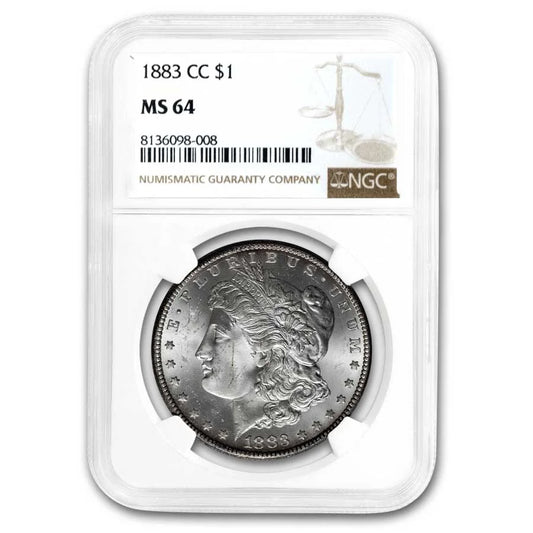 1883-CC Morgan Dollar MS-64 NGC